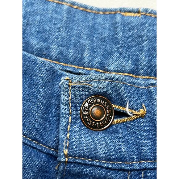 Vintage 1980s LEVI'S Skosh More Room Orange Tab Denim Men's Jeans Unworn 34x29 - Picture 5 of 13